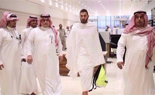 لاعب ريال مدريد كريم بنزيما