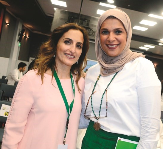 فادية المرزوق ولطيفة الصالح﻿