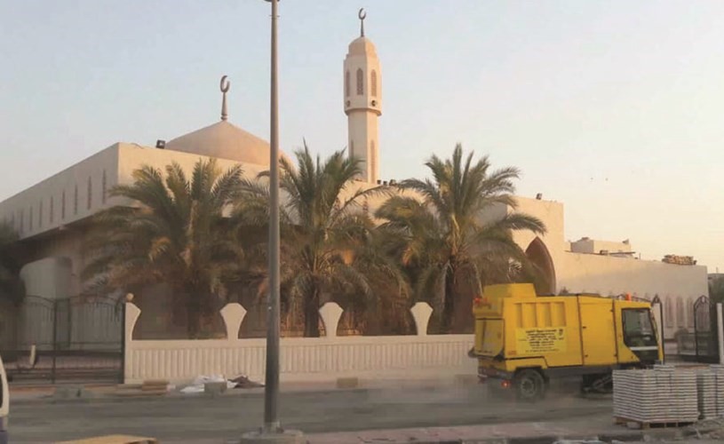 تنظيف ساحات المساجد﻿