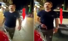 صدمته سيارة أثناء البث المباشر.. شاب يوثق تعرضه لحادث وهو يتناول العشاء مع زوجته