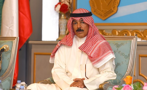 وزير الدفاع الشيخ محمد الخالد يوجه كلمة للقوات الجوية الكويتية المشاركة