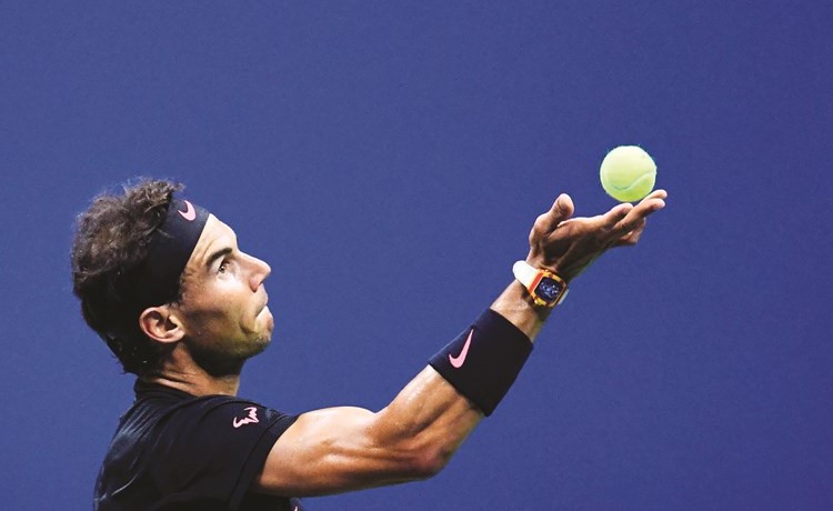 الاسباني رافايل نادال فاز بصعوبة على الياباني تارو دانييل﻿