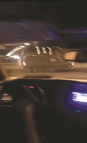 المركبة المستهترة تم تداول مقطع لها على وسائل التواصل﻿