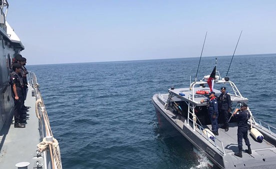 اليوسف لرجال خفر السواحل : أنتم درع الوطن وعيونه الساهرة لحماية المياه الإقليمية
