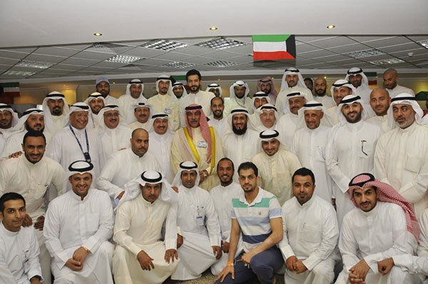 الدوسري زار مقر بعثة الحج الكويتية في مكة المكرمة والتقي منتسبي "الداخلية"
