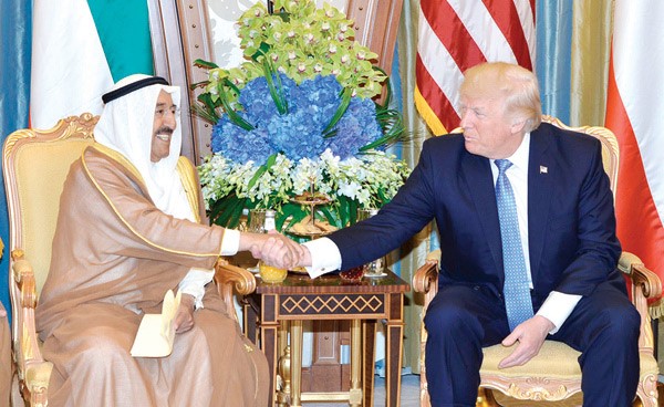 صاحب السمو الأمير الشيخ صباح الأحمد ولقاء مرتقب مع الرئيس الأميركي ترامب