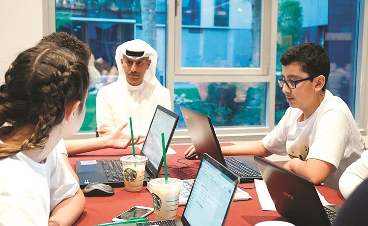 سليمان المرزوق خلال مشاركته في البرنامج ﻿