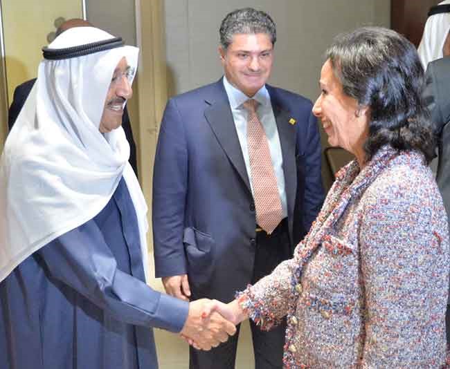 الأمير مستقبلاً في واشنطن وفداً من رجال الأعمال الكويتيين : لخلق بيئة استثمارية جاذبة تعزز متانة الاقتصاد الوطني