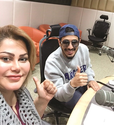  ومع فهد البناي في البرنامج الاذاعي كشتة فنية﻿