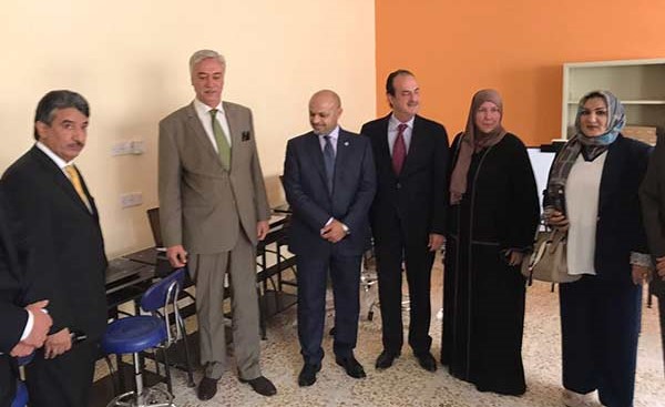 المهمل والزمانان شاركا في افتتاح المدرسة الكويتية الــ ٢٢ ببغداد