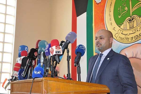 المهمل والزمانان شاركا في افتتاح المدرسة الكويتية الــ ٢٢ ببغداد