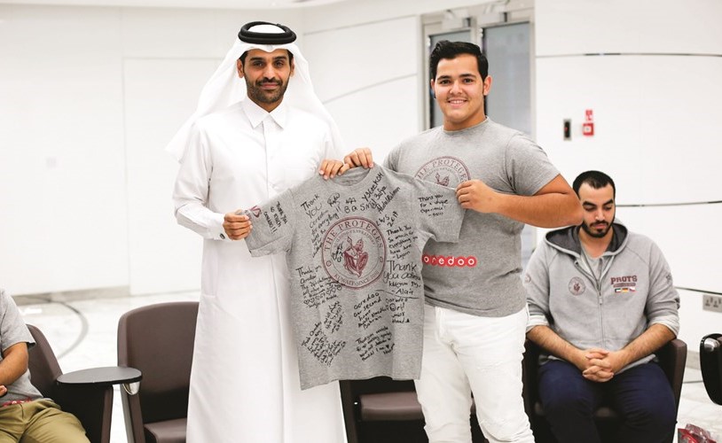 الجيل السابع من طلبة «البروتيجيز» يلتقي المدير العام والرئيس التنفيذي لشركة Ooredoo