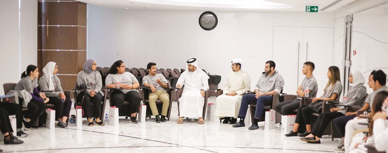 الجيل السابع من طلبة «البروتيجيز» يلتقي المدير العام والرئيس التنفيذي لشركة Ooredoo