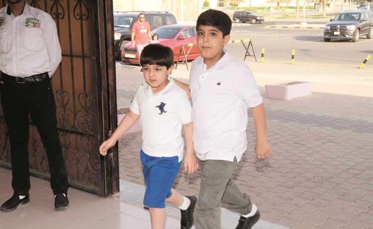 الخطوة الاولى في الحياة الدراسية﻿
