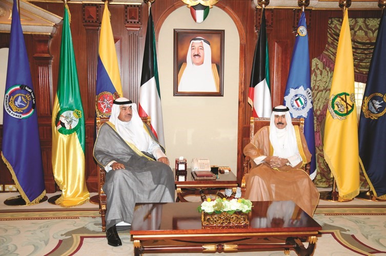 سمو نائب الأمير وولي العهد مستقبلا الشيخ صباح الخالد﻿