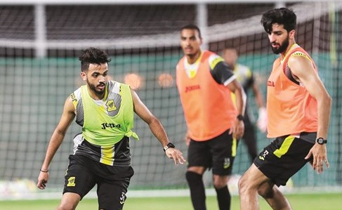 فهد الانصاري في تدريبات الاتحاد الاخيرة ﻿