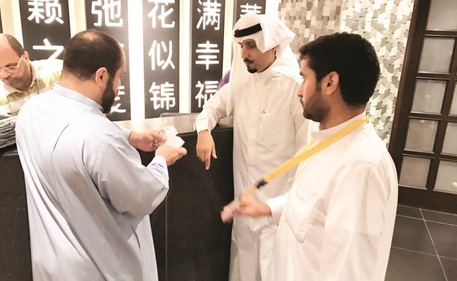 جانب من الجولة التفتيشية﻿