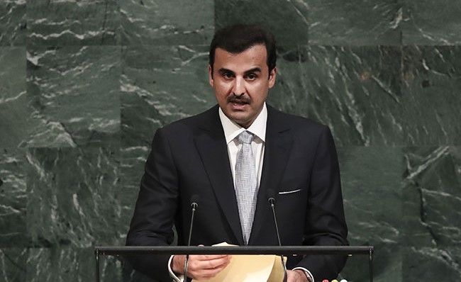 أمير قطر: أدعو لحوار غير مشروط ونقدر وساطة سمو أمير الكويت