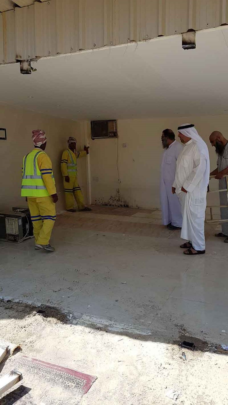 البلدية : ازالة 15 تعدي علي أملاك الدولة في "سعد العبدالله"