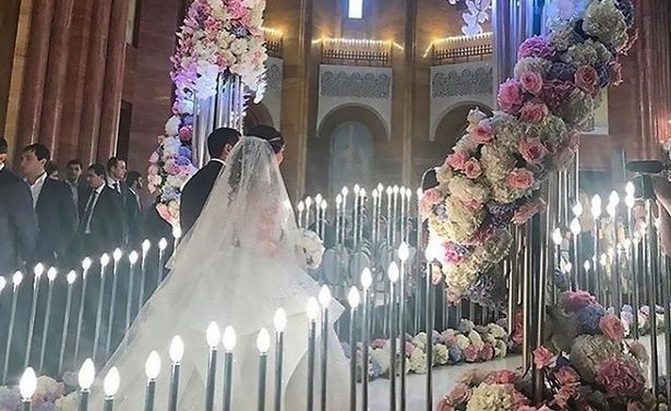 بالصور .. حفل زفاف أسطوري لابن أغنى رجل في أرمينيا...
