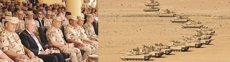 الفريق حجازي يشهد المرحلة الختامية للتدريبات المصرية ـ الأميركية «النجم الساطع»
