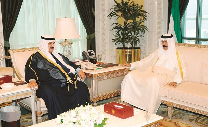  ومستقبلا سمو الشيخ ناصر المحمد ﻿