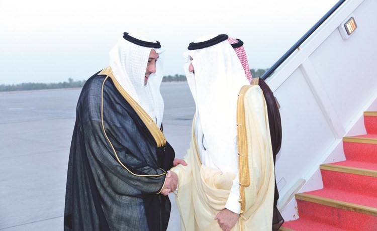 الشيخ فيصل الحمود مرحبا بصاحب السمو الملكي الأمير سعود بن نايف بن عبدالعزيز﻿