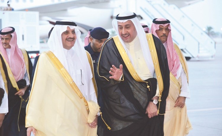 محافظ الفروانية استقبل أمير المنطقة الشرقية بالسعودية