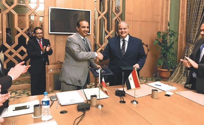 السفير سامي الحمد خلال ختام اجتماعات الدورة الرابعة للجنة القنصلية الكويتيةالمصرية المشتركة	﻿