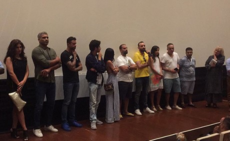 بسمة احدى بطلات فيلم الشيخ جاكسون في أول ظهور لها بعد مسلسل الداعية
