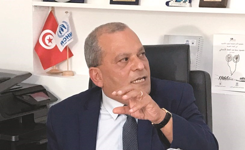 ممثل المفوض السامي للأمم المتحدة لشؤون اللاجئين في تونس مازن أبوشنب﻿