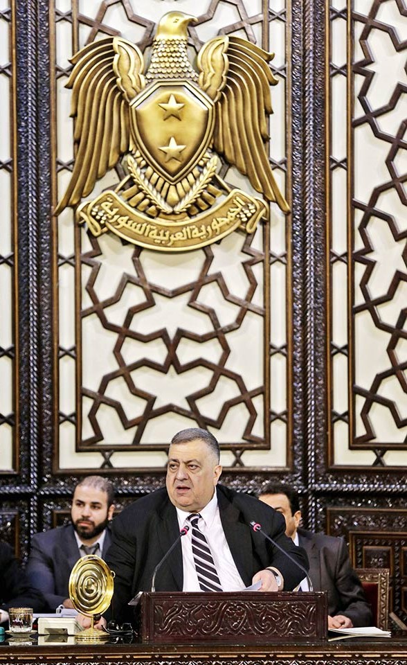 المسيحي حمودة صباغ رئيساً جديداً لمجلس الشعب السوري