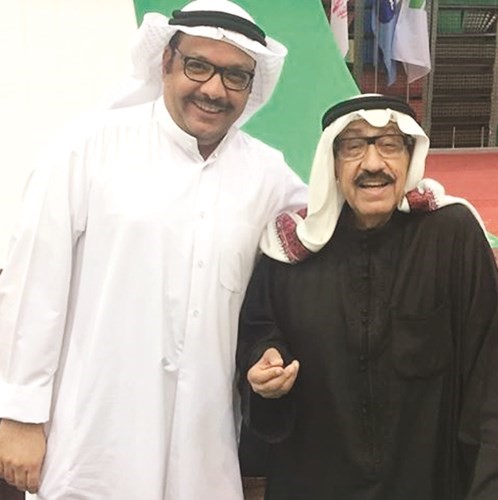 وليد سراب مع المطرب القدير شادي الخليج﻿