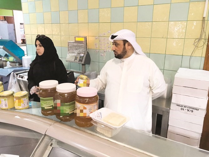 جانب من الجولة التفتيشية﻿