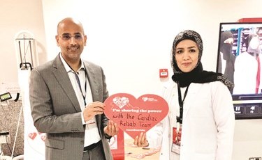 «العدان» احتفل باليوم العالمي للقلب في مركز سلمان الدبوس