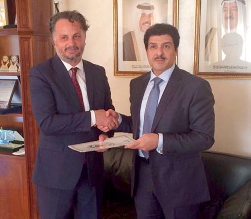  الكويت تتبرع بمبلغ 476 الف يورو لدعم مشروع توسعة المدرسة الاسلامية الثانوية في الجبل الاسود 
