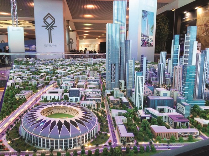 مخطط عام لمشروع العاصمة الإدارية الجديدة﻿