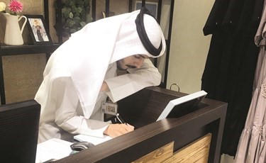 تحرير إحدى المخالفات ﻿
