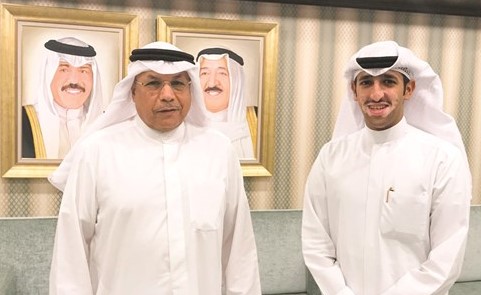 الشيخ خالد الجراح مستقبلا زبن العربيد ﻿