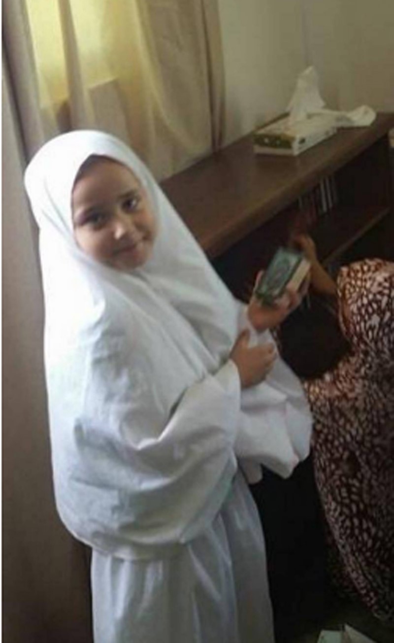بالصورة: إبنة حلا شيحا بالحجاب تشعل مواقع التواصل