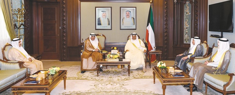 الشيخ صباح الخالد والشيخ خالد الجراح ود.محمد الفارس ود.سعود الحربي ﻿