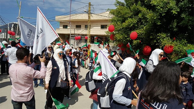 فريق "انساني" يفتتح العام الدراسي بمدارس الكويت الخيرية شمالي لبنان
