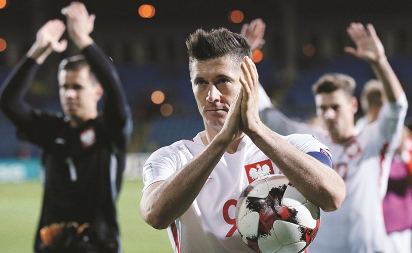 الپولندي روبرت ليفاندوفسكي﻿