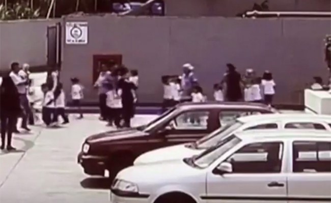 شاهد شجاعة هؤلاء الأطفال خلال لحظات الرعب للزلزال