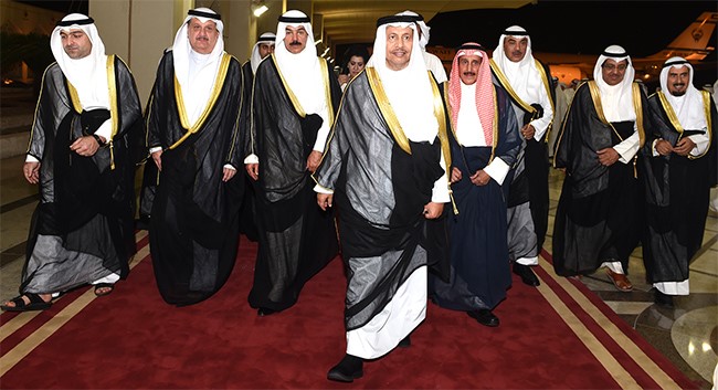 ممثل سمو الأمير سمو رئيس الوزراء يعود الى البلاد