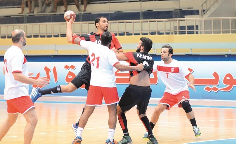 من لقاء سابق بين خيطان والصليبخات في دوري الدمج﻿
