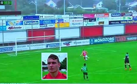 بالفيديو.. لاعب هولندي عند مرمى بلا حارس ويفشل بالتسجيل!