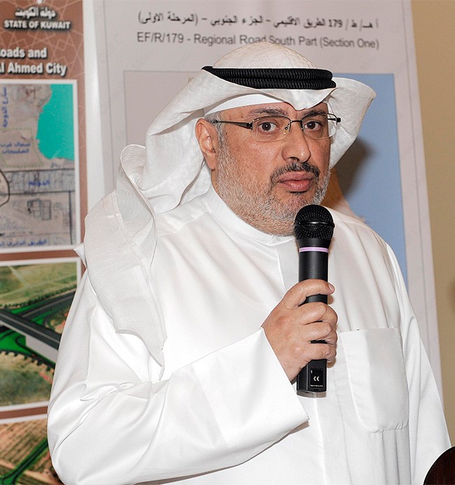 الوكيل المساعد لقطاع هندسة الطرق في وزارة الاشغال أحمد الحصان