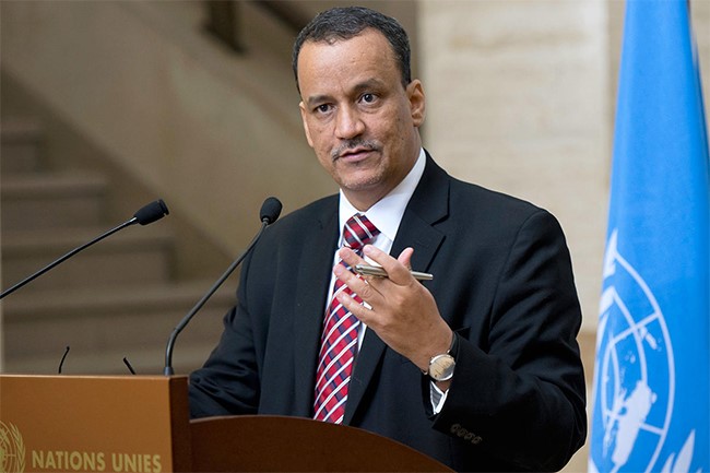 ولد الشيخ : نعمل على مقترح شامل لعودة الأطراف اليمنية الى طاولة المفاوضات