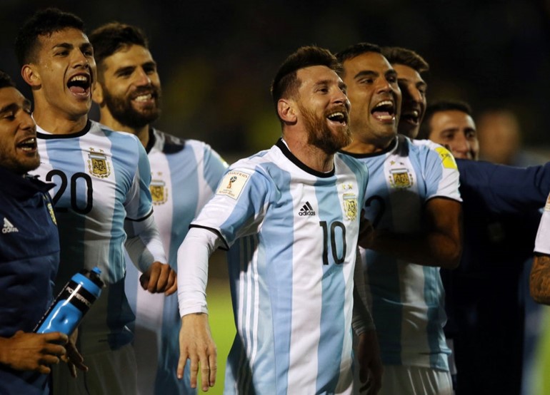 سحر ميسي وصل الى سماء روسيا